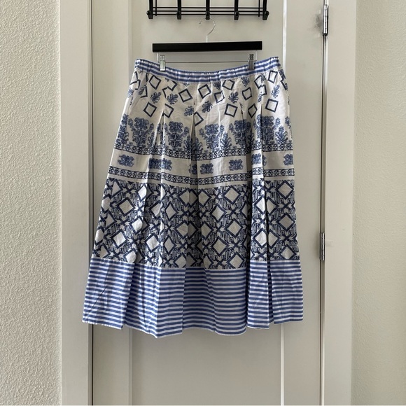 Marina Rinaldi Campania A-Line Pleated Skirt Size 18 - Picture 3 of 10